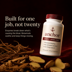 Anchor Daily Debloat ingredient story, built for one job not twenty