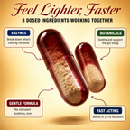 Anchor Daily Debloat capsules, feel lighter faster